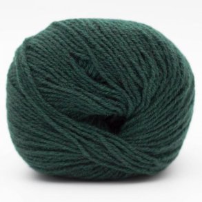 *Kremke Soul Wool - Eco Cashmere uldgarn Fingering - Pine Green 10120 - 25g
