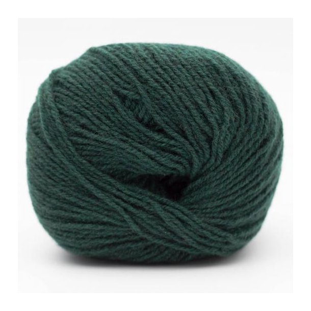 *Kremke Soul Wool - Eco Cashmere uldgarn Fingering - Pine Green 10120 - 25g