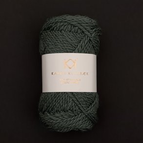Karen Klarbk - Recycled Bottle Yarn - polyester garn - Pine Green 3017 - 50g