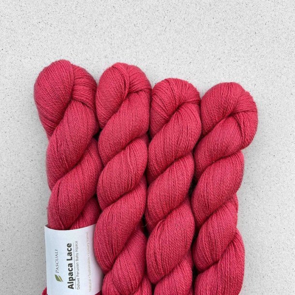 *Pascuali - Alpaca Lace uldgarn - Pink 26 - 50g