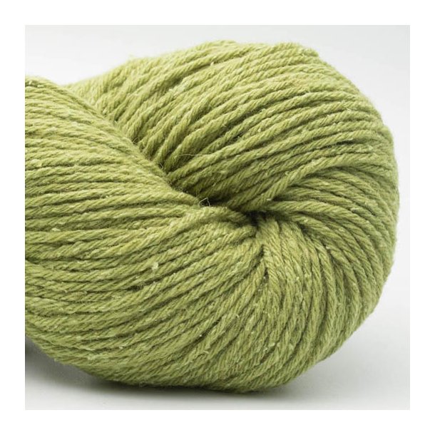 BC Garn - Northern Lights GOTS - silke/uld garn - Pistacie (14) - 100g