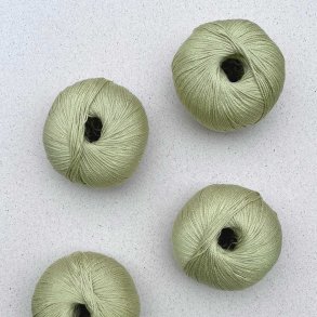 Pascuali - Arctic Pearl - 100% Lyocell garn (Tang og Eukalyptus) - Pistachio 19 - 50g