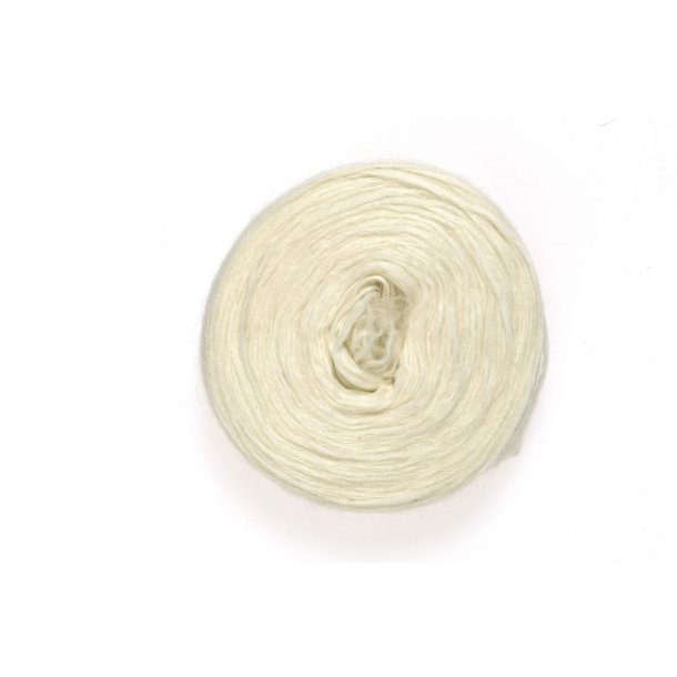 Istex - Pl&ouml;tulopi uldgarn/pladegarn - White 0001 - 100g