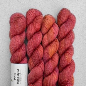 Pascuali - Pinta hndfarvet - silke/ramie/merino uldgarn - Pumpkin (210) - 50g