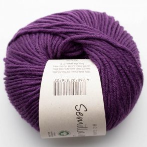 BC Garn - Semilla Grosso GOTS - uldgarn - Purple (015) - 50g
