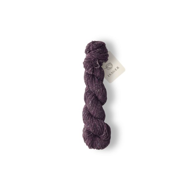 Isager - Tweed - Uld/Mohair garn - Purple - 50g