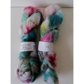 Cowgirlblues - Fluffy Mohair garn Gradient - Queen of Pop - 100g
