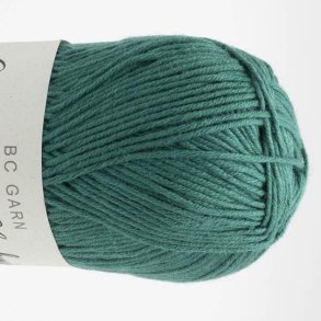 BC Garn - Summer in Kashmir GOTS - bomuld/cashmere garn - Rainforest Green (23) - 50g