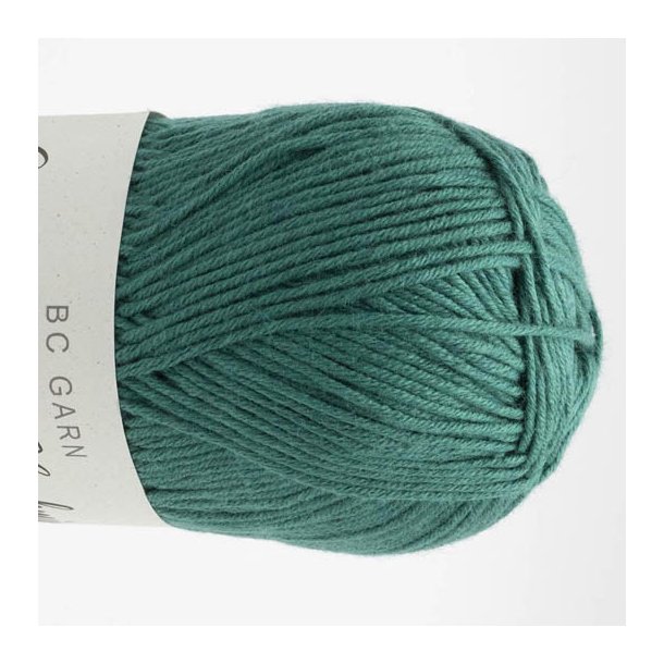 BC Garn - Summer in Kashmir GOTS - bomuld/cashmere garn - Rainforest Green (23) - 50g