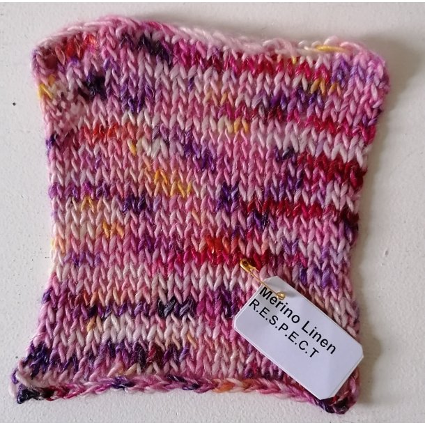 Cowgirl Blues - Merino Linen Gradient - Merinould og hrgarn - "Respect" - 100g