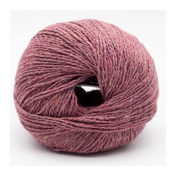 Kremke Soul Wool - Reborn Denim Uni - recycled bomuldsgarn - Rosa quarz (120) - 50g