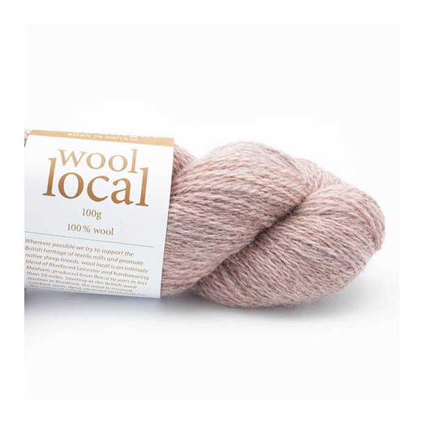 Erika Knight - Wool Local - uldgarn - Rosedale Pale Pink (802) - 100g
