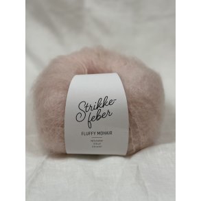 Strikkefeber - Fluffy Mohair - Mohair/uld garn - Rosewater 181 - 50g