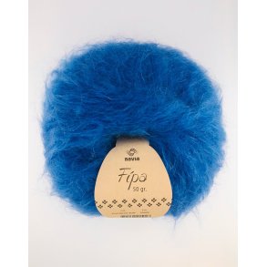 Navia - Fipa - Mohair/uldgarn - Royal Blue 1512 - 50g