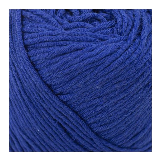 *Kremke Soul Wool - Karma Cotton - Recycled bomuldsgarn - Royal Blue (16) - 50g