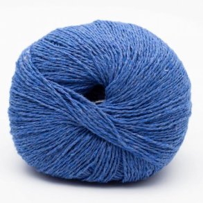 Kremke Soul Wool - Reborn Denim Uni - recycled bomuldsgarn - Royal Blue (165) - 50g