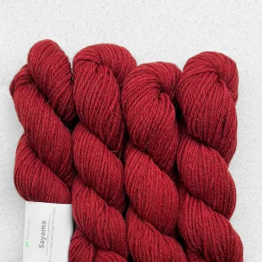 Pascuali - Sayama - lama/hjlandsuld garn - Ruby 301 - 50g