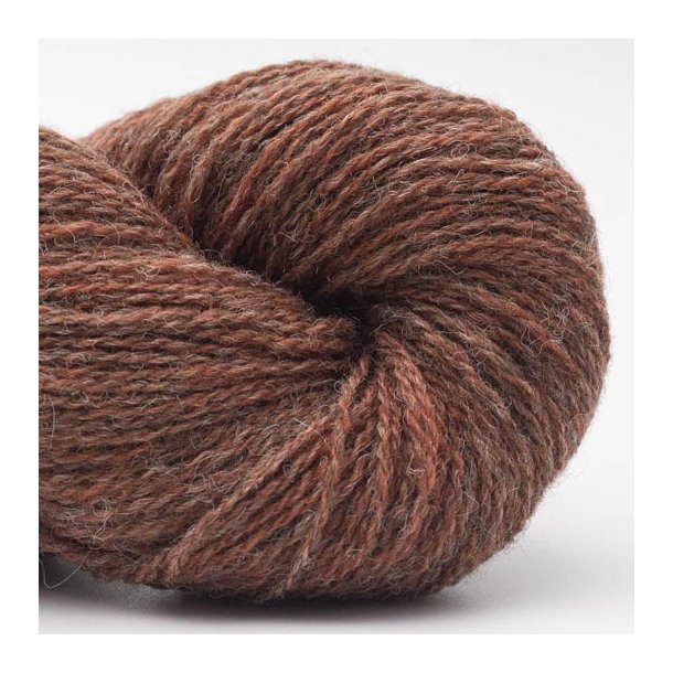 BC Garn - Bio Shetland GOTS - uldgarn - Rustgr (63) - 50g