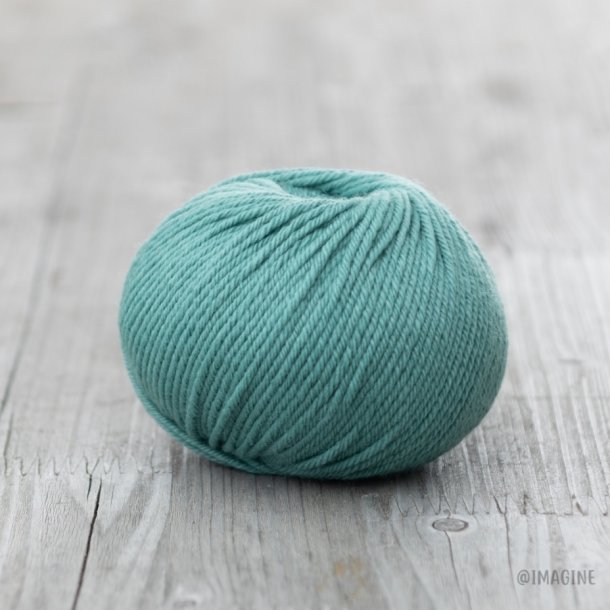 Imagine Wool - Soft Merino uldgarn -  Jade grn (19) - 50g