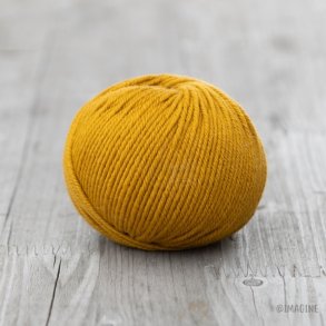 Imagine Wool - Soft Merino uldgarn - Okker (25) - 50g