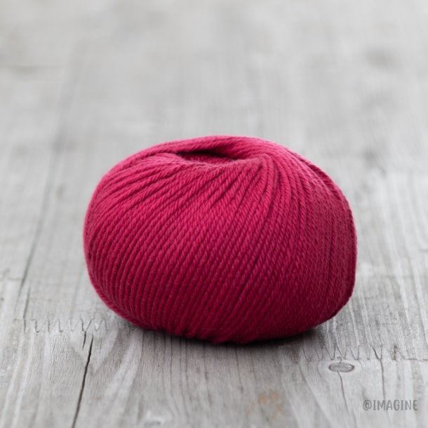 Imagine Wool - Soft Merino uldgarn - Hindbr (27) - 50g