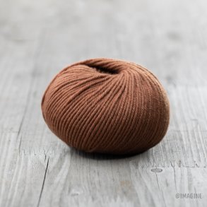 Imagine Wool - Soft Merino uldgarn - Brun (43) - 50g