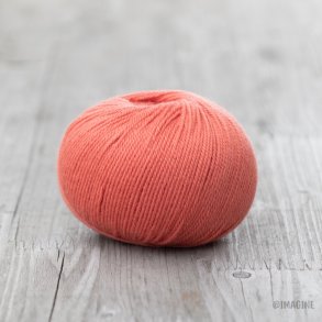 Imagine Wool - Soft Merino Thin uldgarn - Salmon (09) - 50g