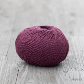 Imagine Wool - Soft Merino Thin uldgarn - Mystie Maroon (10) - 50g