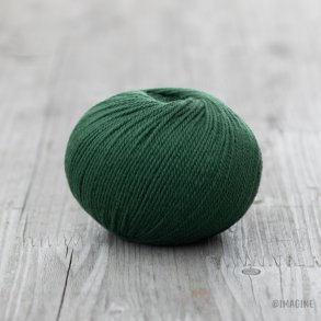 Imagine Wool - Soft Merino Thin uldgarn - Skov grn (18) - 50g