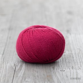 Imagine Wool - Soft Merino Thin uldgarn - Hindbr (27) - 50g