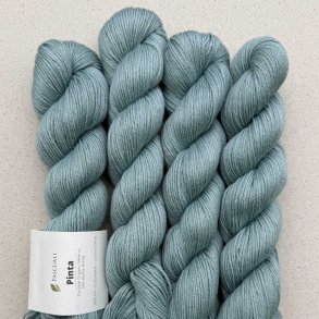 Pascuali - Pinta - silke/ramie/merino uldgarn - Sage (129) - 50g