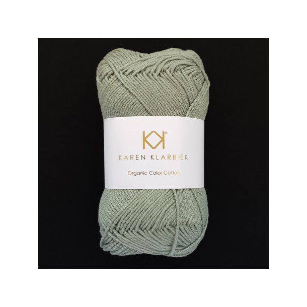 Karen Klarbk - 8/4 kologisk bomuldsgarn - Sage Green 0074 - 50g