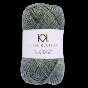 Karen Klarbk - Recycled Bottle Yarn - polyester garn - Sage Green 3010 - 50g