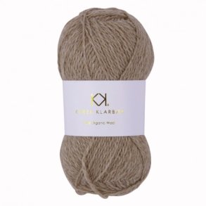 Karen Klarbk - Pure Organic Wool - uldgarn - Sand 2003 - 50g