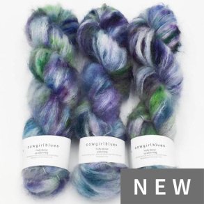 Cowgirlblues - Fluffy Mohair garn Gradient - Say a little prayer - 100g