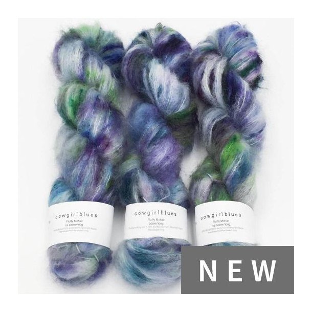 Cowgirlblues - Fluffy Mohair garn Gradient - Say a little prayer - 100g