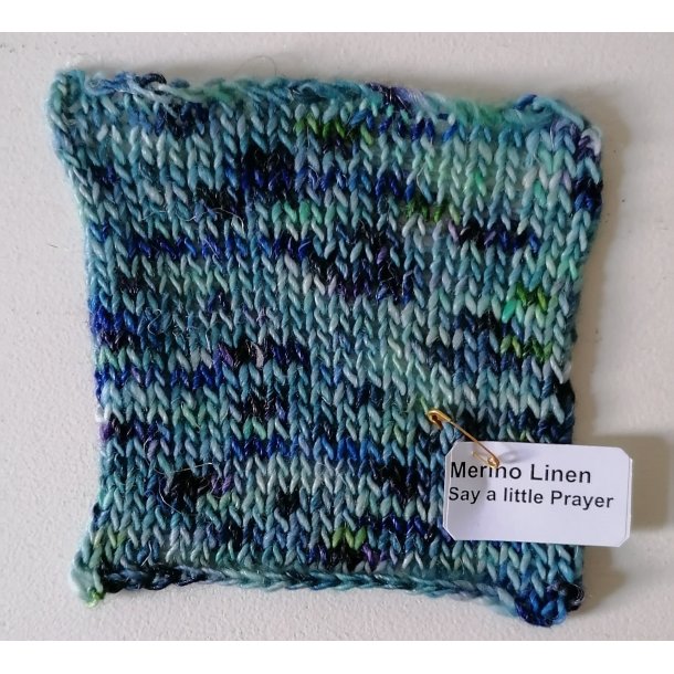 Cowgirl Blues - Merino Linen Gradient - Merinould og hrgarn - "Say a little prayer" - 100g