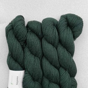 Pascuali - Sayama - lama/hjlandsuld garn - Sea Green 317 - 50g