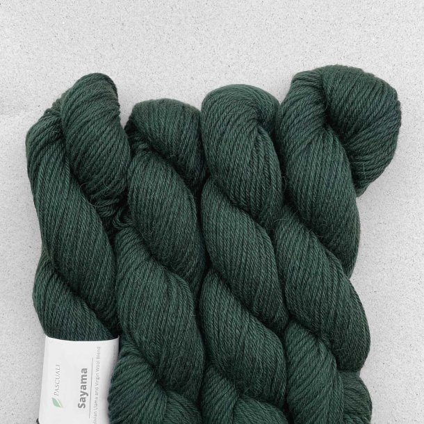 Pascuali - Sayama - lama/hjlandsuld garn - Sea Green 317 - 50g