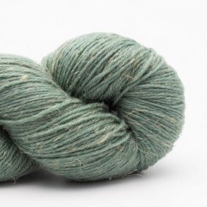*Kremke Soul Wool - Lazy Linen - uld/hrgarn - Lys blgrn (007) - 100g