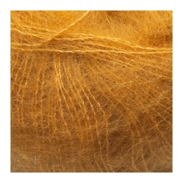 *Kremke Soul Wool - Silky Kid Mohair garn - Sennep (10_097) - 25g