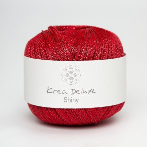 Krea Deluxe - Shiny - eftektgarn - Rd (04) - 25g