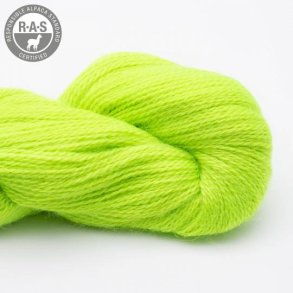 BC Garn - Babyalpaca uldgarn 10/2 - Shocking Green (68RAS) - 50g