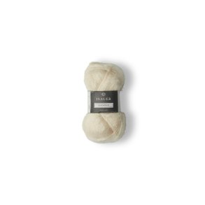 Isager - Silk Mohair - Silke/mohair garn - Fv. 0 - 25g