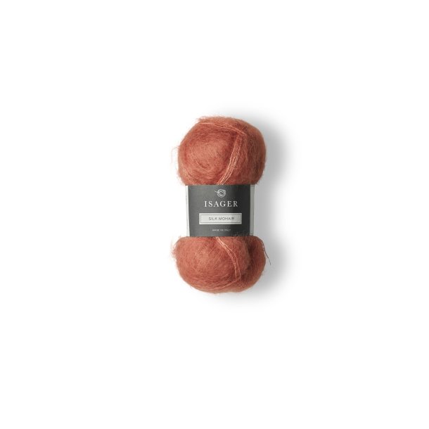 Isager - Silk Mohair - Silke/mohair garn - Fv. 28 - 25g
