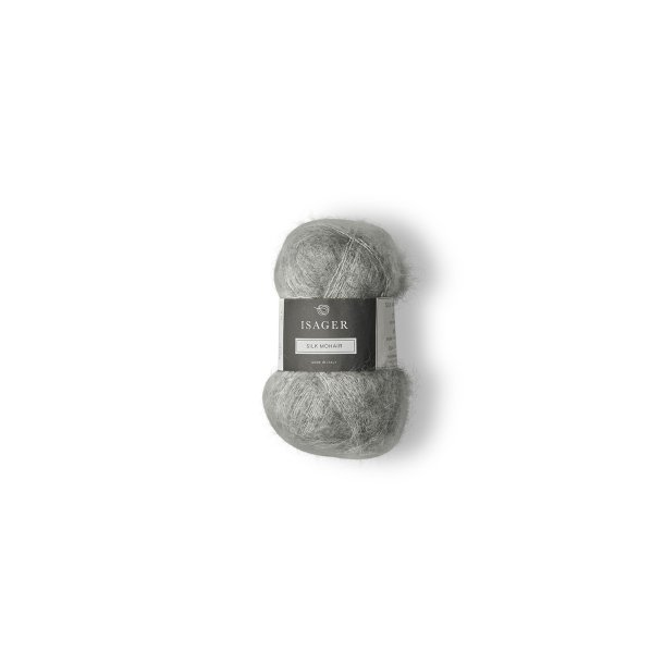 Isager - Silk Mohair - Silke/mohair garn - Fv. 3s - 25g