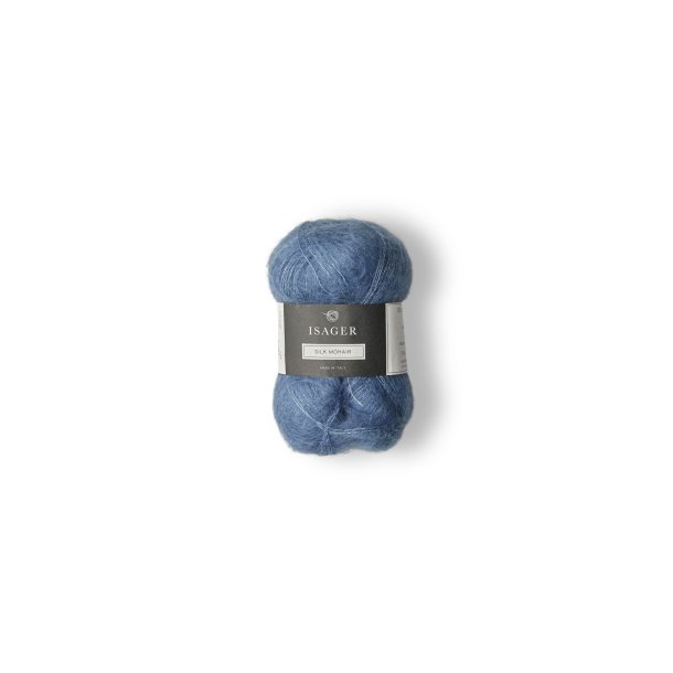 Isager - Silk Mohair - Silke/mohair garn - Fv. 44 - 25g