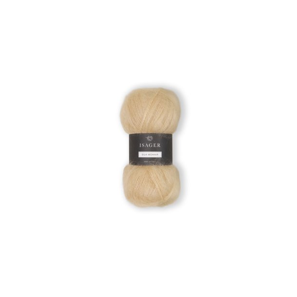 Isager - Silk Mohair - Silke/mohair garn - Fv. 58 - 25g