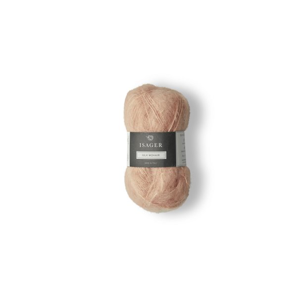 Isager - Silk Mohair - Silke/mohair garn - Fv. 62 - 25g