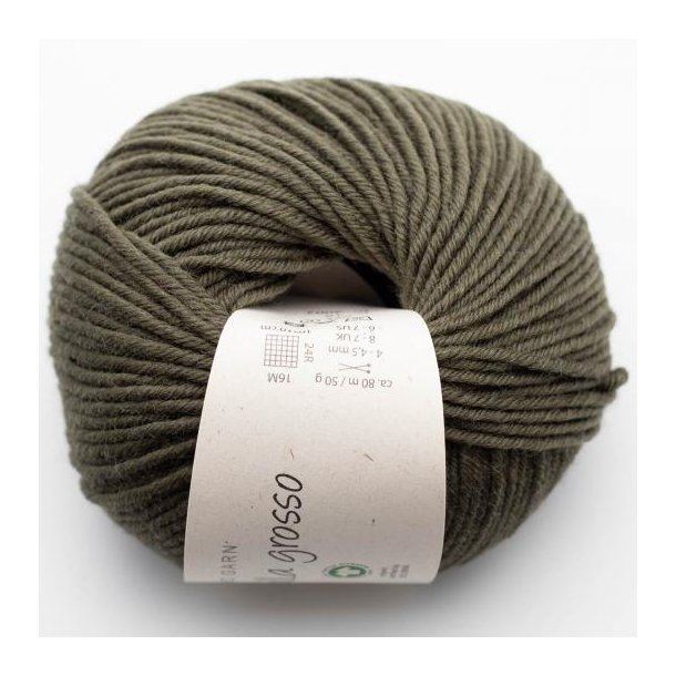 BC Garn - Semilla Grosso GOTS - uldgarn - Siv (018) - 50g